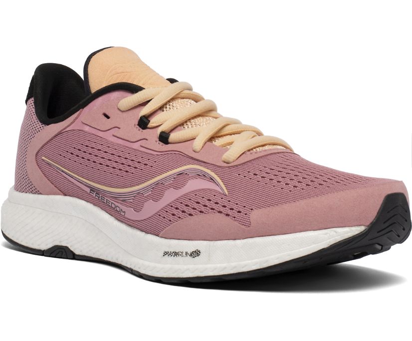 Saucony Freedom 4 Löparskor Dam Rosa Orange | Sverige 735XYU